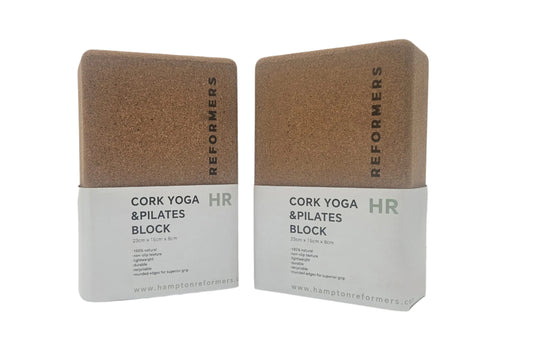 Cork Yoga & Pilates Block Pair