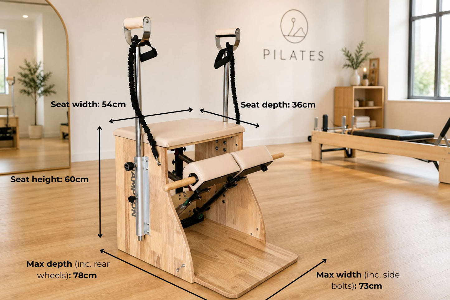 Pilates / Wunda Chair - Oak