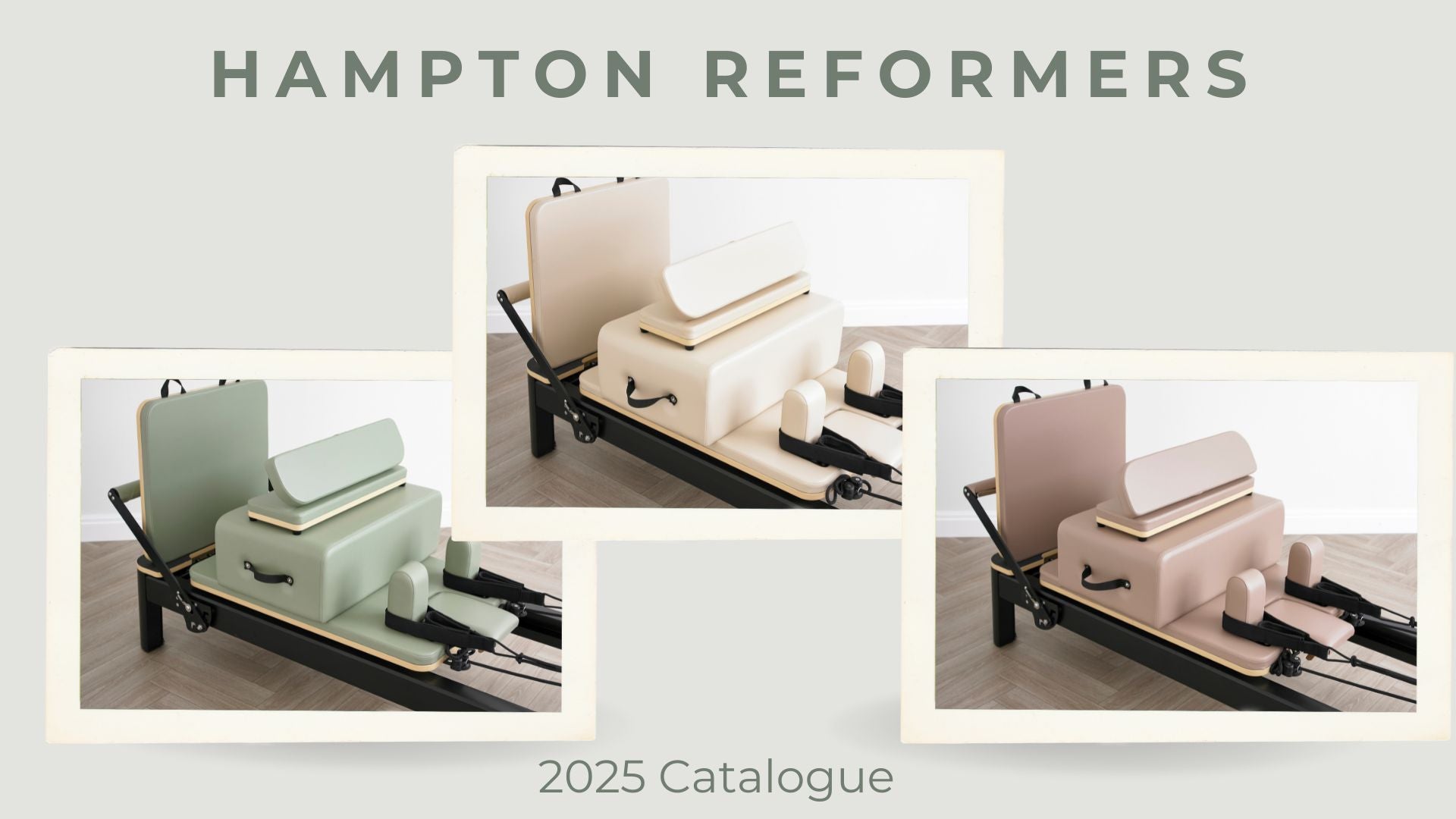 Load video: See Our 2025 Catalogue of  Premium Pilates Reformers